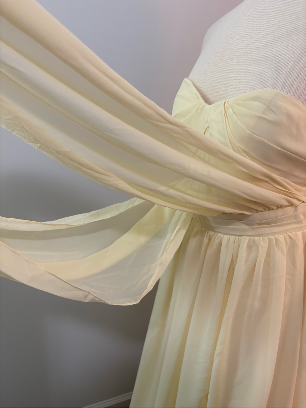 Multi-Style Chiffon Evening Dress - Picture 13 of 16